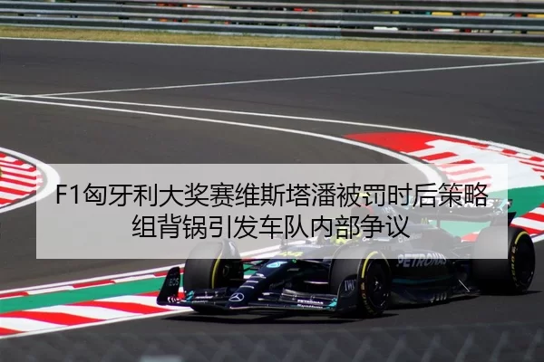 F1匈牙利大奖赛维斯塔潘被罚时后策略组背锅引发车队内部争议